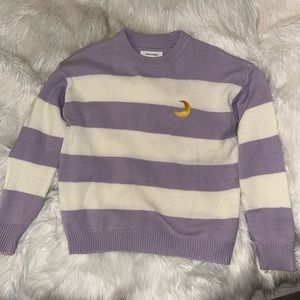Pastel striped sweater